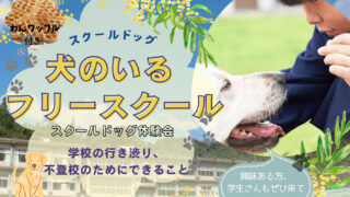 スクールドッグ体験会「犬のいるフリースクール」